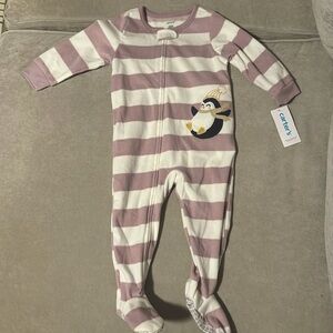 NWT Carter’s footie pajamas, 18 mo